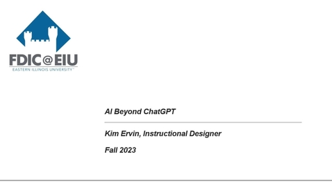Thumbnail for AI Beyond ChatGPT