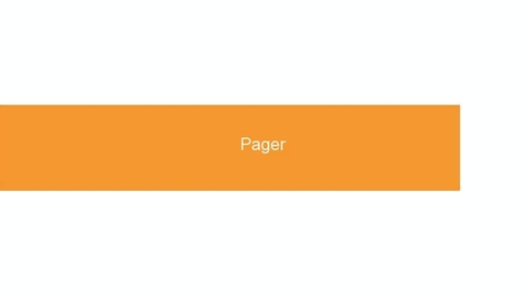 Thumbnail for D2L Pager