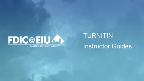 Thumbnail for Activating Quick Submit in Turnitin