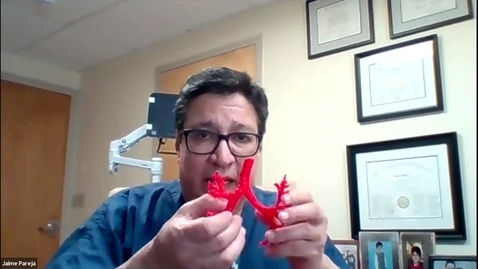 Thumbnail for Students in Medicine host Dr. Pareja, pulmonologist working on the frontlines of COVID-19