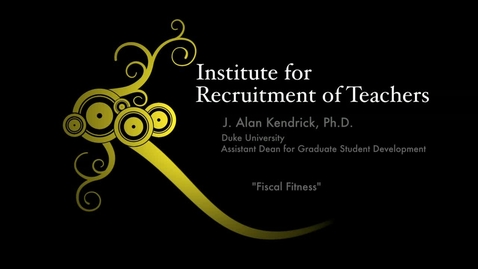 Thumbnail for Fiscal Fitness for Graduate School: Managing Your Finances While You Pursue Your Advanced Degree