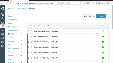 Thumbnail for Exhibition of Learning - How To