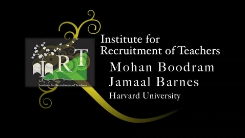Thumbnail for entry Mohan &amp; Jamaal - Harvard University