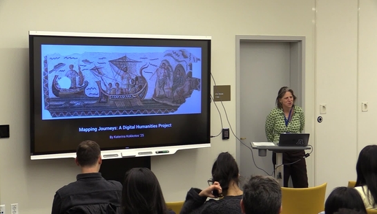 OWHL Scholar – Katerina Kokkotos  ’25 – Bridging the Echoes of Antiquity with the Modern: Digitally Reviving Ancient Greek at Phillips Academy