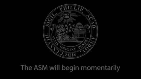 Thumbnail for ASM 2020 10-26 Alumni Award of Distinction