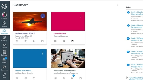 Thumbnail for Sending a message via Canvas Inbox