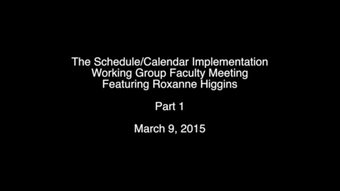 Thumbnail for Roxanne Higgins Part 1