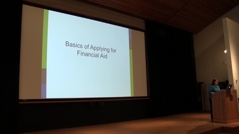 Thumbnail for Financial Aid Fall Focus Meeting