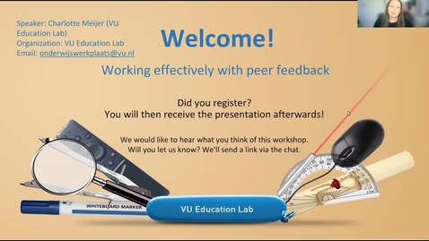Thumbnail for entry Workshop peer feedback