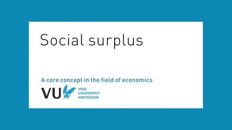Thumbnail for entry Social surplus