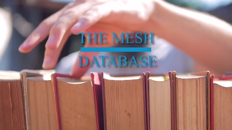 Thumbnail for entry The MeSH Database in PubMed