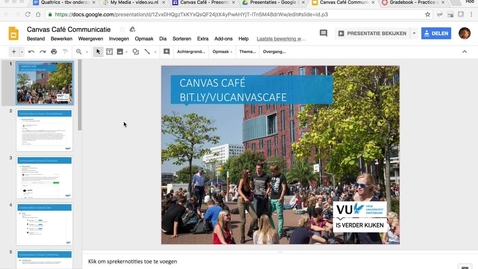 Thumbnail for entry Canvas Café: Communicatie met studenten