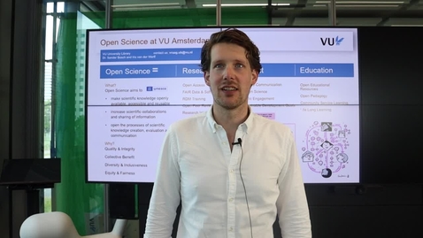 Thumbnail for entry Sander Bosch (UB): Open Science