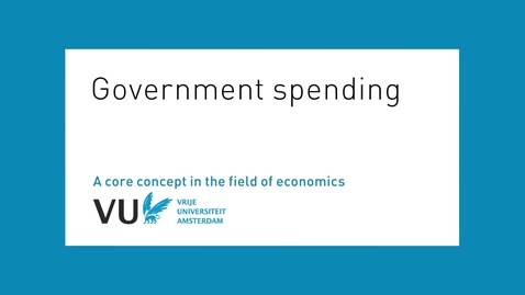 Thumbnail for entry Government spending
