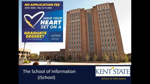 Thumbnail for Recorded iSchool Online Open House, February 5, 2019