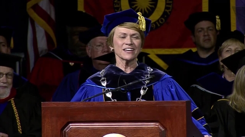Thumbnail for Spring 2016 Advanced Degree Commencement, Keynote Address, May 13, 2016