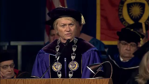 Thumbnail for Summer 2014 Undergraduate Commencement Keynote Address