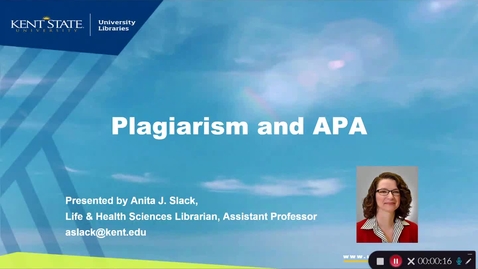 Thumbnail for Plagiarism and APA