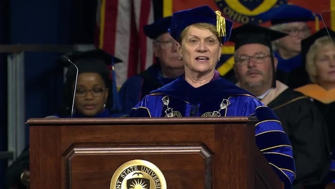 Thumbnail for Kent State University December 2018 Commencement Keynote, December 15, 2018, 1:30pm