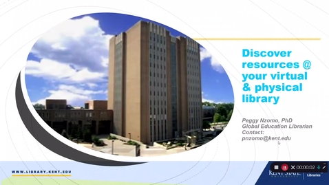 Thumbnail for Discover Virtual and Physical Resources and Services @ your Library