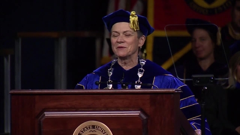 Thumbnail for Fall 2016, Undergraduate Degree Commencement Keynote, 9:30am, December 17, 2016