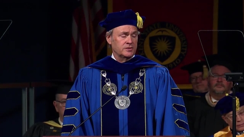 Thumbnail for Kent State University December 2019 Commencement Keynote, December 14, 2019, 9:30am