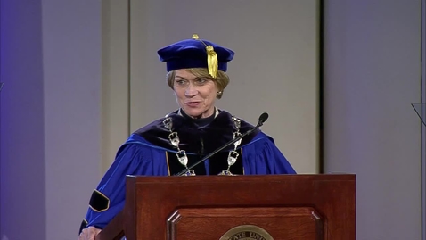 Thumbnail for College of Podiatric Medician Commencement Keynote Address, May 201, 2016