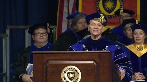 Thumbnail for Kent State University December 2018 Advanced Degree Commencement Keynote, December 14, 2018