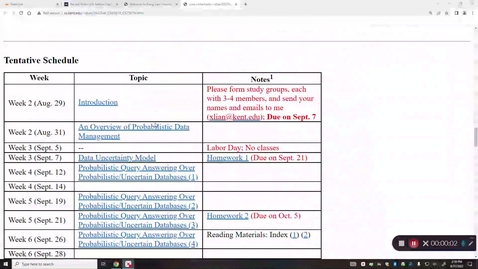 Thumbnail for Probabilistic Data Management - Chapter 1