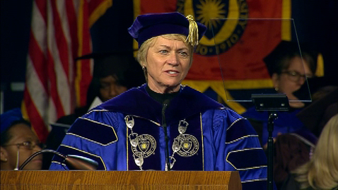 Thumbnail for Fall 2014 Advanced Degree Commencement Keynote Address