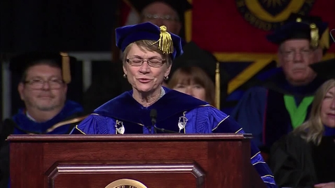 Thumbnail for Fall 2017, Advanced Degree Commencement Keynote Dec 2017 - 12-15-17
