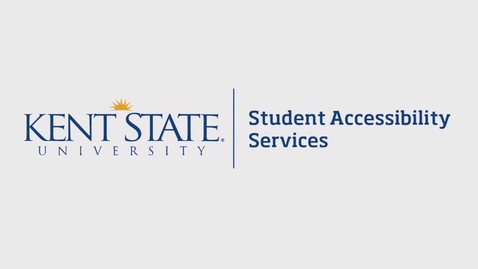Thumbnail for Student Accessibility Services Student Stories
