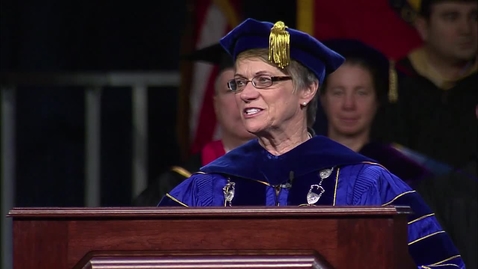 Thumbnail for Fall 2017, Undergraduate Degree Commencement Keynote Dec 2017 9:30am - 12-16-17