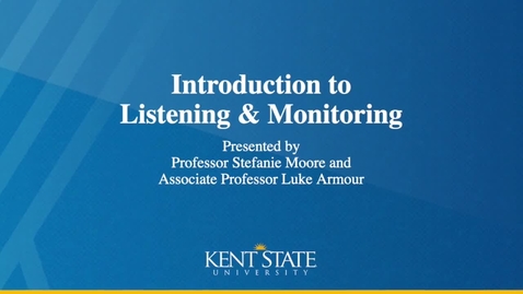Thumbnail for Social Media Strategies Listening and Monitoring