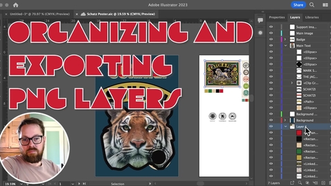 Thumbnail for Organizing Layers and Exporting PNGs