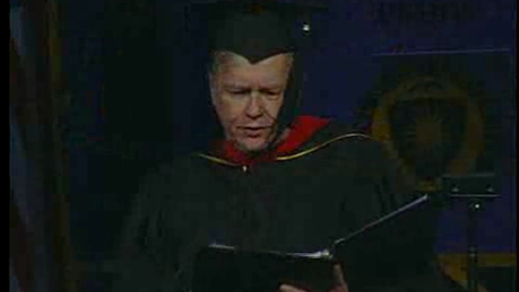 Thumbnail for Fall 2009 2pm Commencement, December 19, 2009