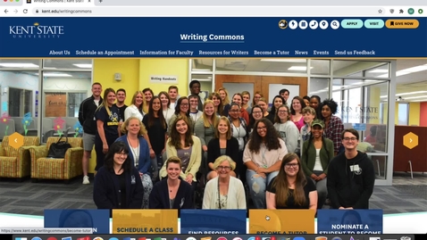 Thumbnail for What the Writing Commons Offers and How to Schedule a Session