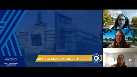 Thumbnail for Major Information Sessions - Middle Childhood Education