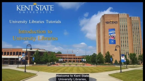 Thumbnail for entry Introduction to University Libraries Tutorial- 2023