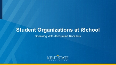 Thumbnail for iSchool Student Organization Interview.mp4