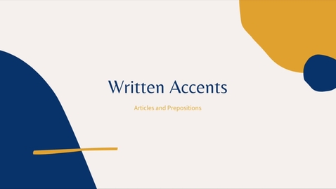 Thumbnail for Grammar Review for Tutors: Articles and Prepositions