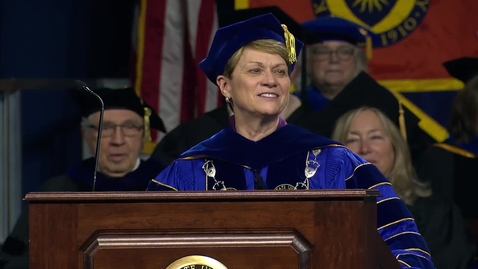 Thumbnail for Kent State University December 2018 Commencement Keynote, December 15, 2018, 9:30am