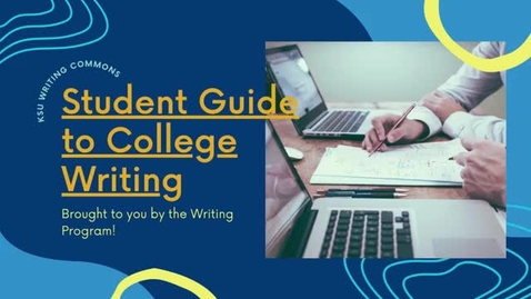 Thumbnail for Student Guide to College Writing - Writing Commons