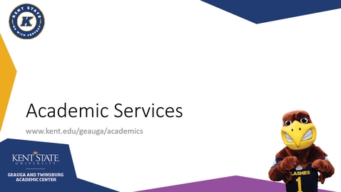 Thumbnail for Orientation 2020-2021 - Academic Services