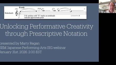 Thumbnail for JPA Talk: Unlocking Performative Creativity through Prescriptive Notation