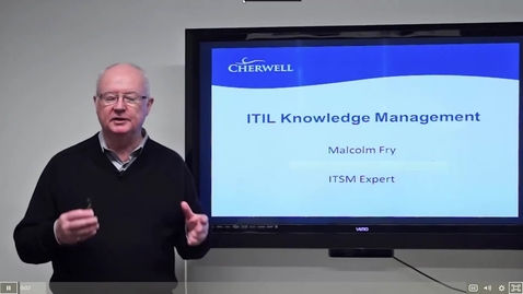 Thumbnail for entry 9 ITIL Knowledge Management