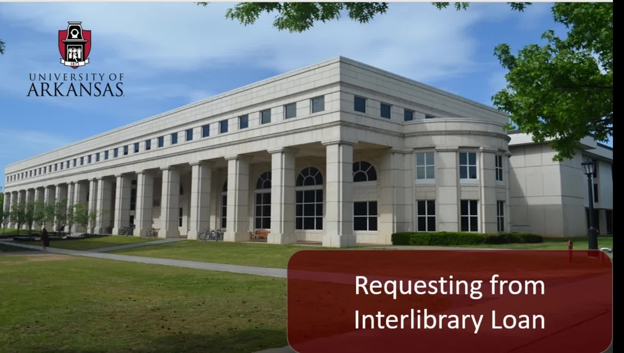 Requesting from Interlibrary Loan