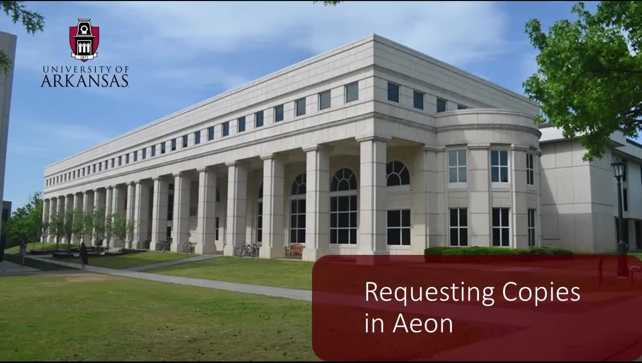 Requesting Copies in Aeon