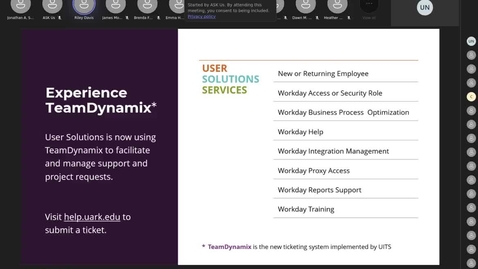 Thumbnail for Procurement Roll Forward (Part 3 of 3) | Workday Wednesday Webinar Series | June 26, 2024