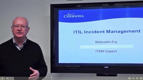 Thumbnail for entry 11 ITIL Incident Management